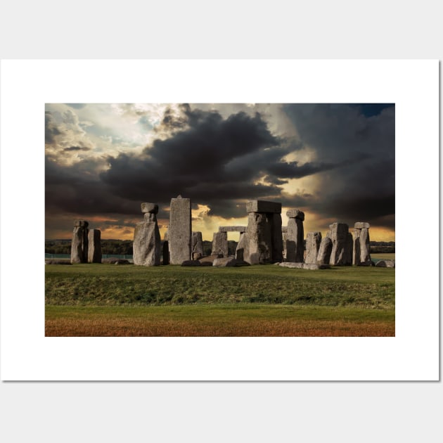 Stonehenge Wall Art by Sinmara